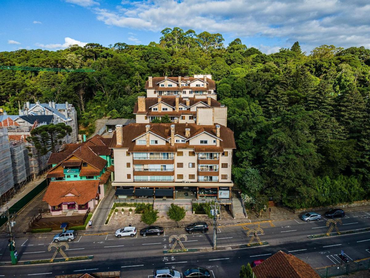Flores Da Montanha 103B - Apto Borges De Medeiros Gramado 600 Metros Rua Coberta Ngoại thất bức ảnh